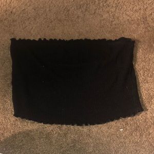 Black tube top size XL
